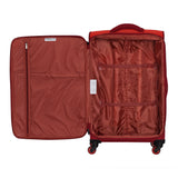 it luggage Duotone 4 Wheel Lightweight Cabin Suitcase, 53 cm, 34 L, Orange + Red Dahlia
