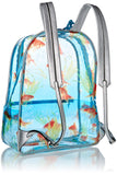 Betsey Johnson Sofishticated Large Backpack, Clear