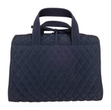 Vera Bradley Hanging Organizer, Classic Black with Light Grey and Black Interior