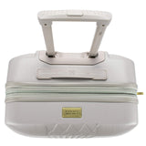 Badgley Mischka Diamond Hard Expandable Spinner Luggage Set (3 Piece) (Grey)