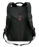 Swiss Gear SA3077 Black with Red Lightweight Laptop Backpack - Fits Most 15 Inch Laptops and Tablets