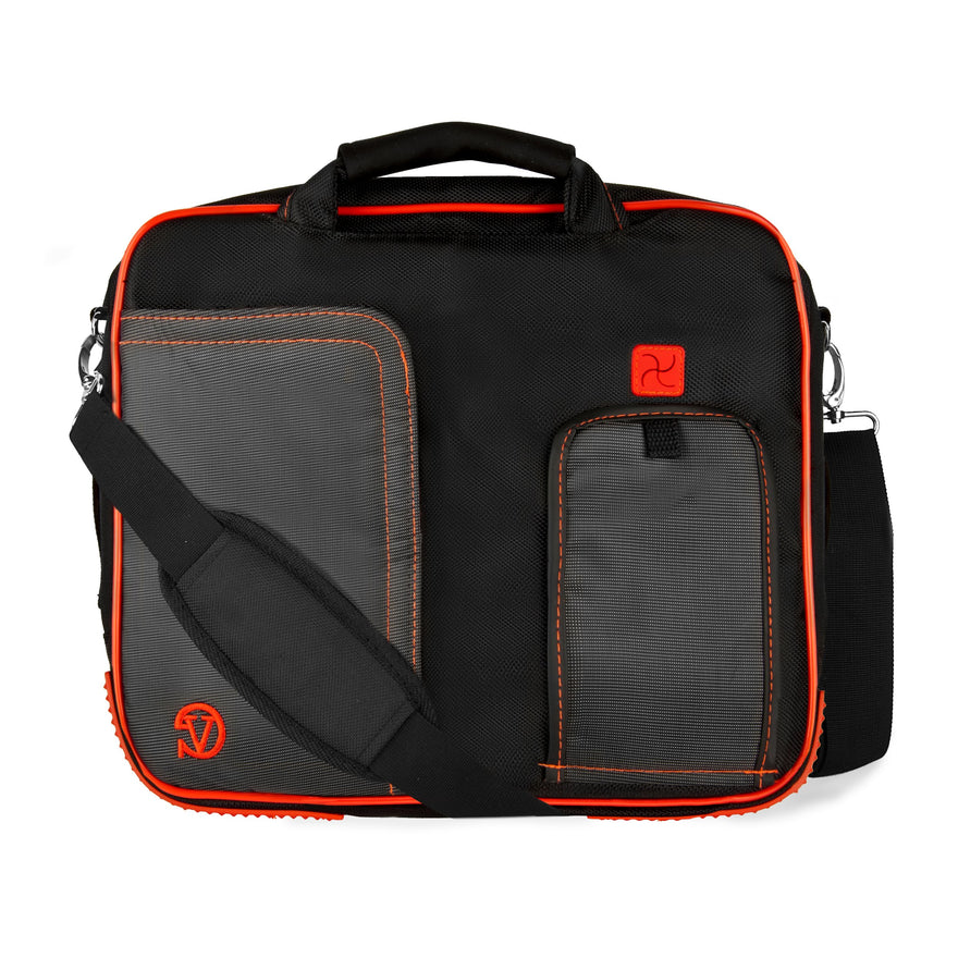 Red Durable Messenger Bag for Kobo Arc 10 HD Tablet