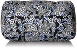 Vera Bradley Women's Signature Cotton Large Travel Duffel Travel Bag, Snow Lotus, One Size
