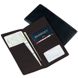 Royce Leather Executive Passport Travel Document Wallet 