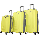 Mia Toro Pastello Hardside Spinner 3 Piece Set
