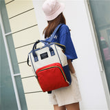 2021 fashion new Mummy bag backpack leisure multi-function big capacity mother bag with mother and baby bag