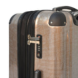 Mia Toro Macchiolina Polish Hardside Spinner Carry On