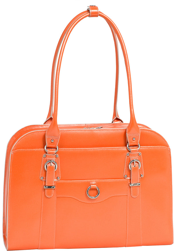 McKlein W Series Hillside Leather Ladies Briefcase - Luggage Factory