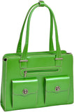 McKlein W Series Verona Leather FlyThrough Ladies Briefcase - Luggage Factory