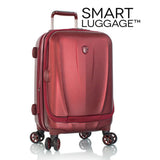 Heys Vantage 21 inch Smart Luggage Carry On Hardside Spinner
