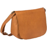 LeDonne Leather Classic Full Flap Shoulder Bag
