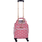 Jenni Chan Aria Snow Flake 15in Spinner Tote