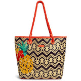 Vera Bradley Straw Beach Tote
