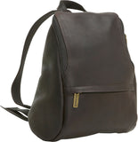 LeDonne Leather U-Zip Mini Backpack
