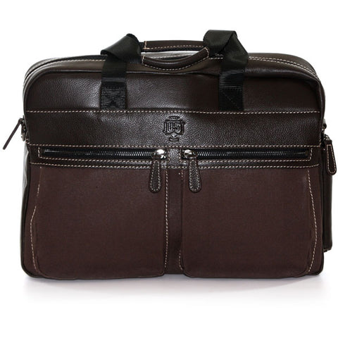 Jill-e Designs JUST Silwex 15in Leather Laptop Bag