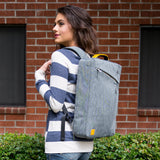 Vangoddy Slate 3 in 1 Hybrid Universal Laptop Carrying Bag, Size 13.3 inch, Cloudy Gray