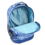 J World New York Sunrise Rolling Backpack, Wave, 18"