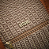 Hartmann Herringbone Deluxe Weekend Duffel, Terracotta