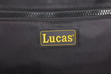 Lucas Ultra Lightweight Carry On Softside 20 inch Expandable Luggage With Spinner Wheels (20in, Black)