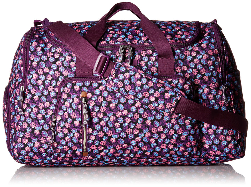 Vera Bradley Lighten Up Ultimate Gym, Berry Burst