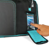 VanGoddy Pindar Messenger Carrying Bag for HP Pro Tablet 610 G1 10.1 inch, HP Pro Slate 10 EE G1 10.1 inch, HP Pro Tablet 10 EE G1 10.1 inch Tablets (Aqua)