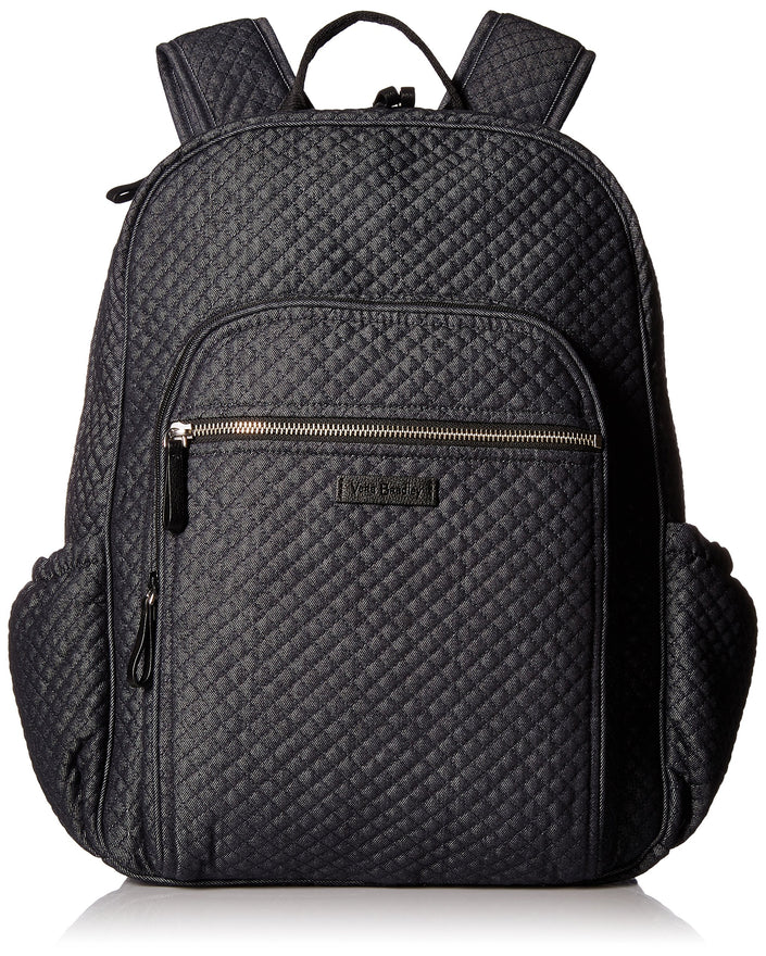 Vera Bradley Women's Iconic Campus Backpack, denim navy
