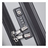 DELSEY Paris Luggage Cruise Lite Hardside 19" Intl. Carry on Exp. Spinner Trolley, Platinum