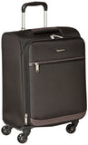 AmazonBasics Softside Carry-On Spinner Luggage Suitcase - 21 Inch, Black