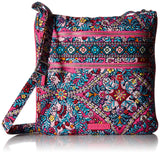 Vera Bradley Signature Cotton Triple Zip Hipster, Kaleidoscope