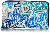 Vera Bradley Women's Signature Cotton RFID Turnlock, Santiago, One Size