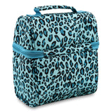 J World New York Corey Lunch Bag, Mint Leopard