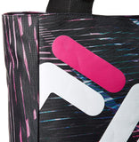 Fila Women's Margaret Tote Travel, Stripes Static Pink, One Size