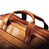 Samsonite Vachetta Leather 2 Pocket Business Case Tan