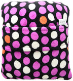 Vera Bradley Fleece Trolley Sleeve Travel, Butterfly Spots