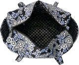 Vera Bradley Women's Signature Cotton Large Travel Duffel Travel Bag, Snow Lotus, One Size