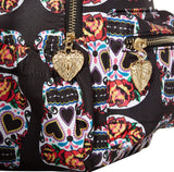 Betsey Johnson Head Case Nylon Backpack, Black