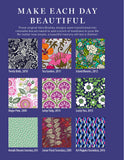 Vera Bradley Coloring Collection (Design Originals) 4 Book Set with Slipcase includes Beautiful, Bold, Bright, & Strong: 80 Authentic Designs on High-Quality Cardstock That Won't Bleed Through