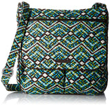 Vera Bradley Signature Cotton Double Zip Mailbag, Rain Forest