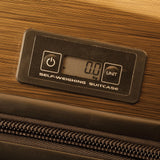 Numinous London Smart Executive 24" Hardside Spinner, Gold Brush