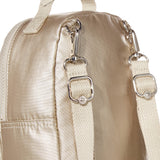 Kipling womens Alber 3-In-1 Convertible Mini Backpack, cloud Metal, One Size
