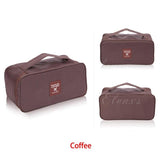 Underwear Zipper Portable Multifunction Travel Luggage Handbag Storage Bags Case Holder 5 color