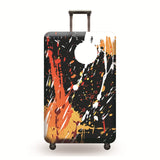 Abstract Luggage Cover Travel Suitcase Protector Suit For 18-32 Size Trolley Case Dust Travel