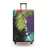 Abstract Luggage Cover Travel Suitcase Protector Suit For 18-32 Size Trolley Case Dust Travel