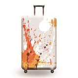 Abstract Luggage Cover Travel Suitcase Protector Suit For 18-32 Size Trolley Case Dust Travel
