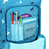 J World New York Sunny Rolling Backpack, Puppy, One Size