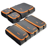 BAGSMART New Breathable Travel Accessories 6 Set Packing Cubes Luggage Packing Organizers Bag Fit