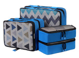Bagail 6 Set Packing Cubes,3 Various Sizes Travel Luggage Packing Organizers Bag