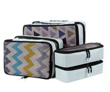 Bagail 6 Set Packing Cubes,3 Various Sizes Travel Luggage Packing Organizers Bag