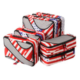 Bagail 6 Set Packing Cubes,3 Various Sizes Travel Luggage Packing Organizers Bag