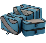 Bagail 6 Set Packing Cubes,3 Various Sizes Travel Luggage Packing Organizers Bag
